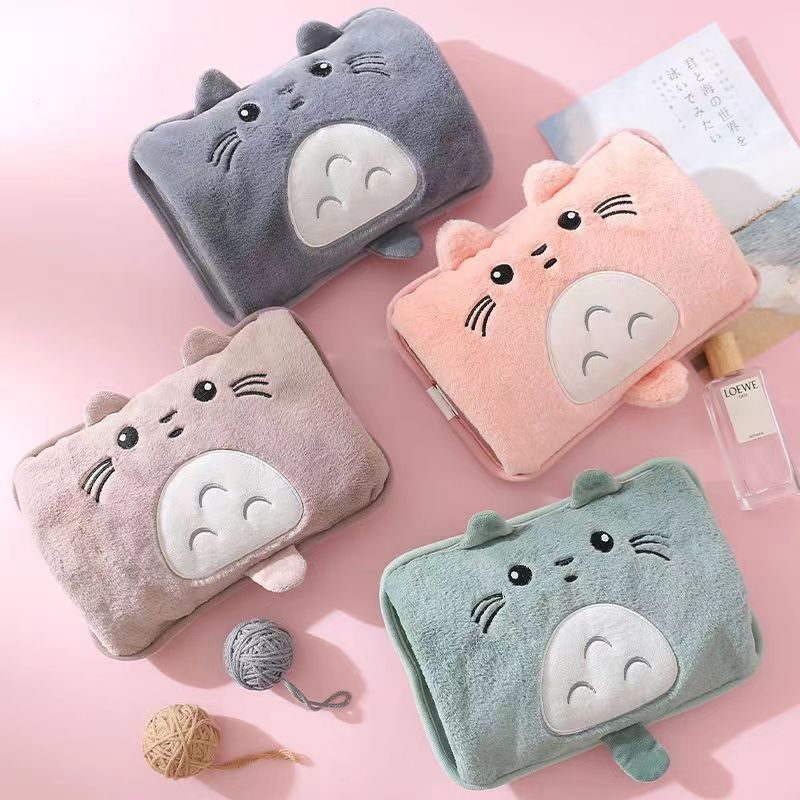 Rechargeable Plush Hot Water Bottle Hand Warmer - Gift for Girls | 充电式毛绒热水袋暖手宝 (女生礼物)