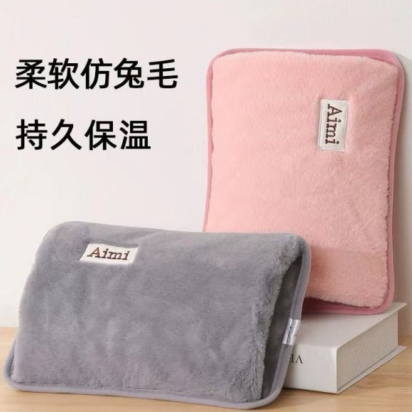 National Standard Explosion, Portable Rechargeable Hot Water Bottle - Hand, Waist & Foot Heating Pad | 国标防爆充电热水袋 (手腰脚加热)