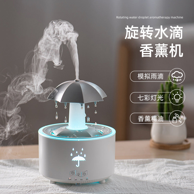 Colorful Raindrop Humidifier for Better Sleep  Aromatherapy & Remote Control | 彩色水滴加湿器 (香薰遥控助眠)