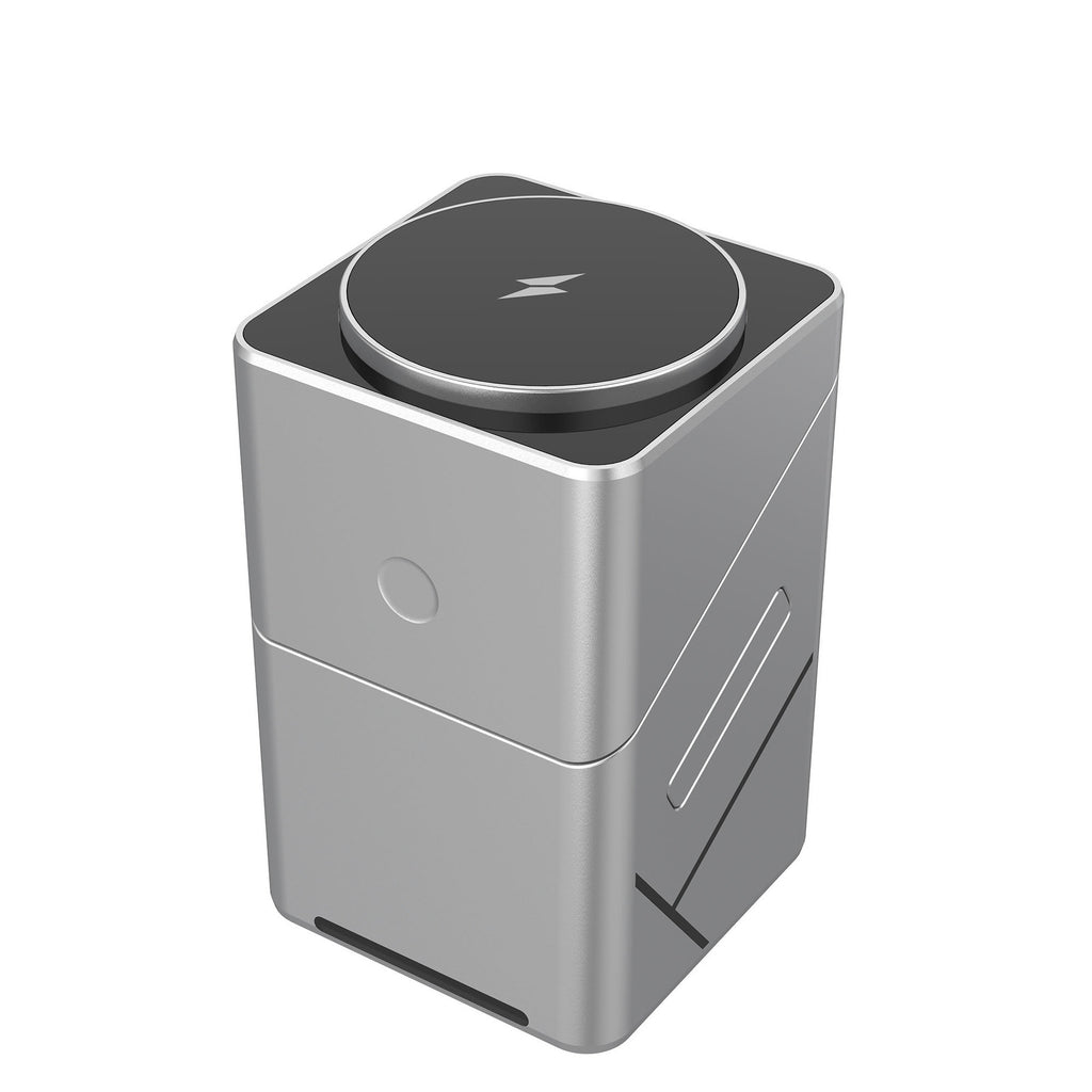 Rubik Magnetic 4-in-1 Wireless Fast Charger with Night Light | 魔方磁吸4合1无线快充夜灯