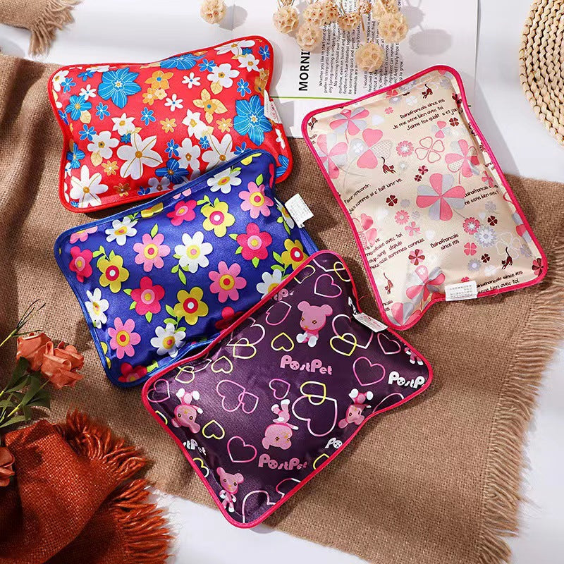 Rechargeable Plush Hot Water Bottle Hand Warmer - Gift for Girls | 充电式毛绒热水袋暖手宝 (女生礼物)