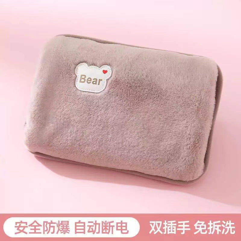 National Standard Explosion, Portable Rechargeable Hot Water Bottle - Hand, Waist & Foot Heating Pad | 国标防爆充电热水袋 (手腰脚加热)