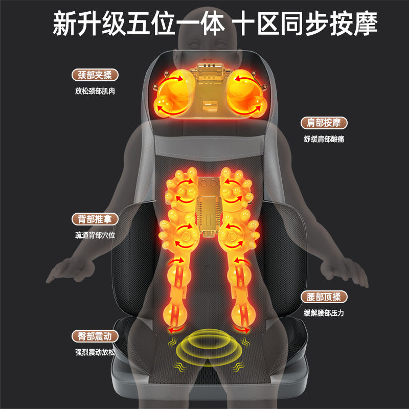Home Relax Massage Cushion  Neck, Shoulder & Back Massager | 家用放松按摩垫 (肩颈背按摩器)