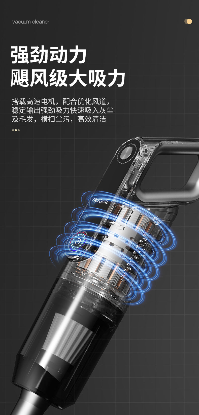 SmartClean Pro Cordless Vacuum & Mop | 无线吸拖一体机, 轻盈大吸力清洁助手