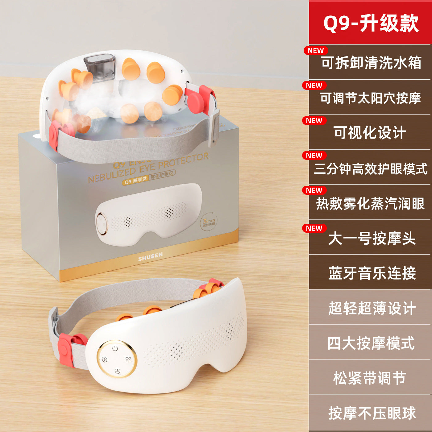 Children & Adult Smart Eye Care Massager - Rechargeable Hot Compress Eye Mask | 儿童成人智能护眼按摩器 (纳米热敷眼罩)