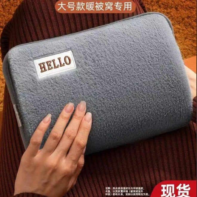 National Standard Explosion, Portable Rechargeable Hot Water Bottle - Hand, Waist & Foot Heating Pad | 国标防爆充电热水袋 (手腰脚加热)