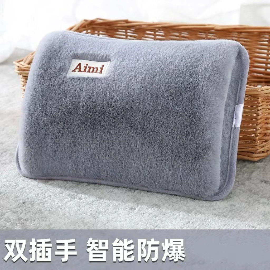 National Standard Explosion, Portable Rechargeable Hot Water Bottle - Hand, Waist & Foot Heating Pad | 国标防爆充电热水袋 (手腰脚加热)