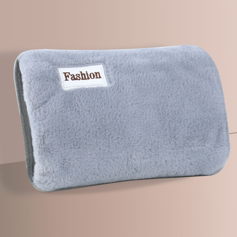 Rechargeable Plush Hot Water Bottle Hand Warmer - Gift for Girls | 充电式毛绒热水袋暖手宝 (女生礼物)