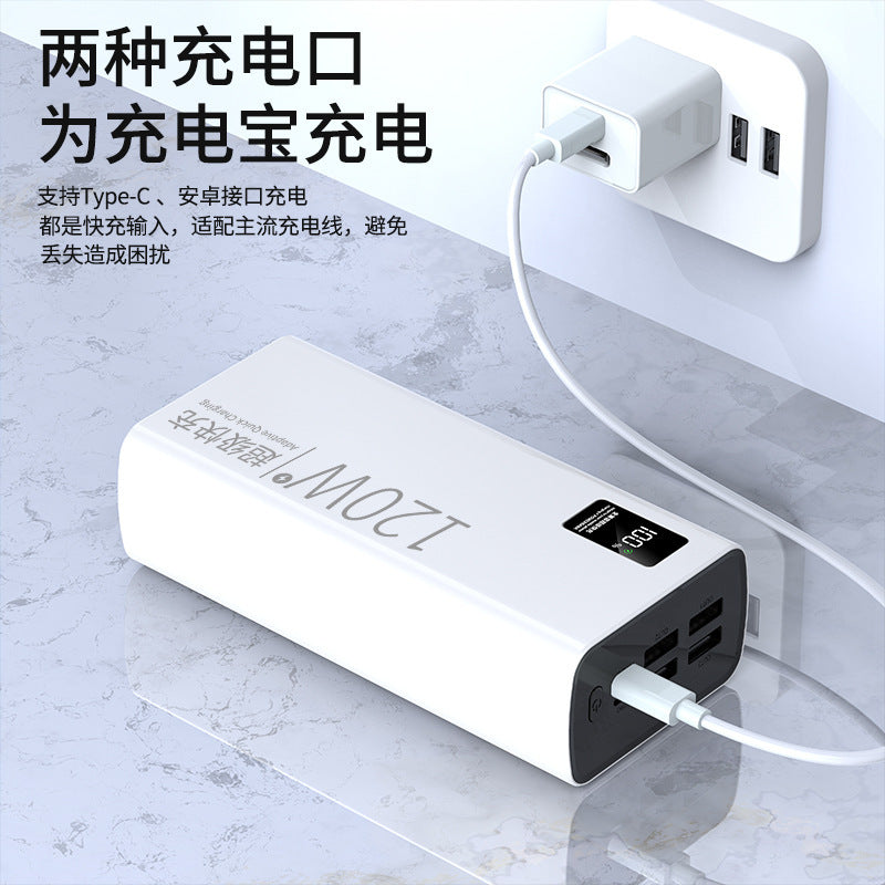 (3C Certified) 30,000mAh Power Bank  Ultra-Large Capacity 22.5W Fast Charging Portable Charger | 3万毫安充电宝 (超大容量22.5W快充, 3C认证, 含证书查看)