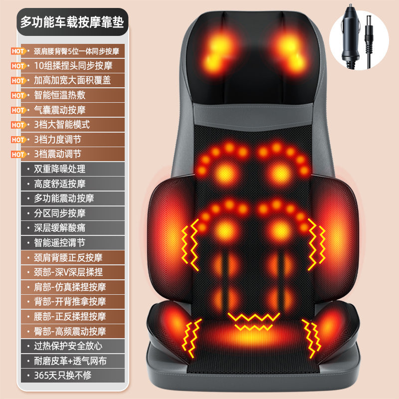 Home Relax Massage Cushion  Neck, Shoulder & Back Massager | 家用放松按摩垫 (肩颈背按摩器)
