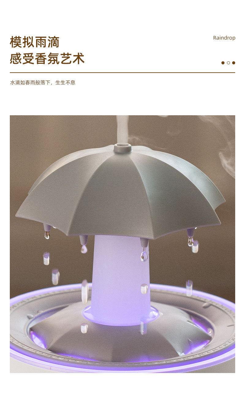 Colorful Raindrop Humidifier for Better Sleep  Aromatherapy & Remote Control | 彩色水滴加湿器 (香薰遥控助眠)