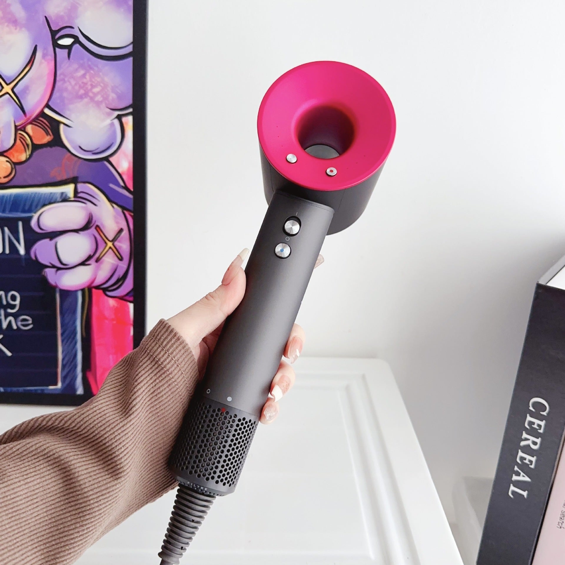 AeroFlow Ionic High-Speed Hair Dryer | 高速负离子无叶吹风机